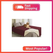 Ameritex Waterproof Dog Bed Cover Pet Blanket with Anti-Slip Back for Furniture