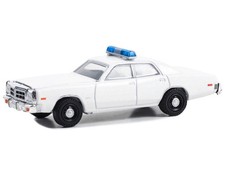 1/64 1977-78 Dodge Monaco Police Pursuit White with Light Bar "Hot Pursuit