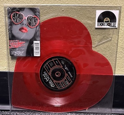 Neon Trees Everybody Talks LIMITED EDITION HEART SHAPED 7  VINYL B001668521