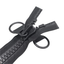 20 250cm Super Large Plastic Zipper Double Sliders Double Sided Puller Huge ...