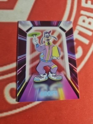 2026 Topps Disney Neon - Neon PETG Lights Goofy #NPL-10 - 1:140