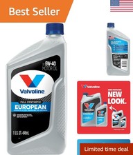 Advanced Full Synthetic SAE 5W-40 Motor Oil - Optimal for European Vehicles 1 QT 67.96 per gallon