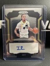 2024-25 Panini Prizm - Penmanship Jason Preston #PNM-JPS Silver Prizm (AU)