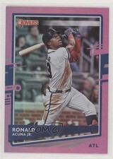2020 Panini Donruss Holo Pink Ronald Acuna Jr (Base) #170 1u6