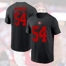 Fred Warner #54 San Francisco Team Player 2025 Name and Number Fan Favorite