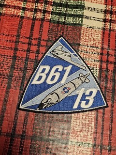 B 21 Bomber B 61 Nuclear Bomb Flight Test TTR TONOPAH TEST RANGE patch