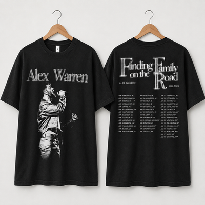 #ad Alex Warren World Tour 2026 Vintage Music Graphic T Shirt S 5XL $23.39