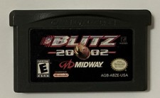 NFL Blitz 2002 - Nintendo Game Boy Advance *Tested & Working* GBA