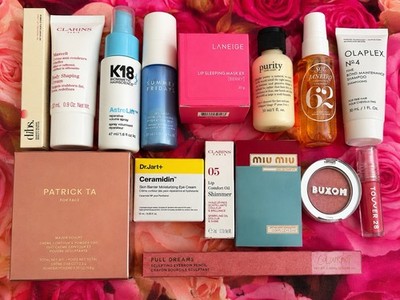 Sephora Travel Size  15 pc Bundle K18 Sol de Janeiro Laneige Patrick Ta Dr Jart