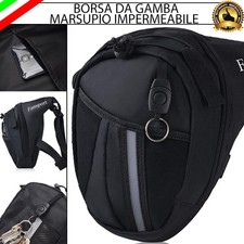 BORSA MOTO DA GAMBA MARSUPIO COSCIALE IMPERMEABILE PER YAMAHA MAXSTER 150