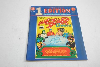 Famous First Edition Vol 2 July 1975 Oversized All-Star Comics # 1 JSA Flash (W)