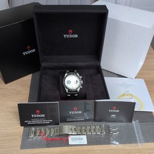 TUDOR BLACK BAY CHRONO M79360N-0002 Box Papers Stickered See Details 