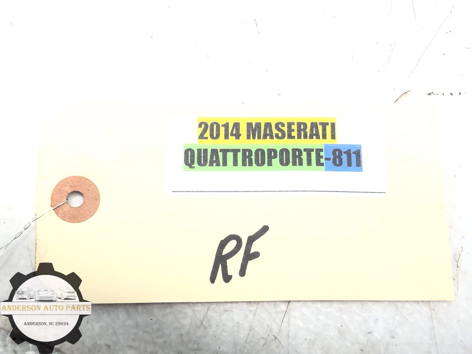 2014-2022 MASERATI QUATTROPORTE RIGHT PASSENGER FRONT BRAKE CALIPER W/PADS OEM