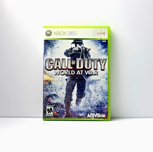 Call of Duty: World at War Microsoft Xbox 360 CIB Complete Refurbished & Tested