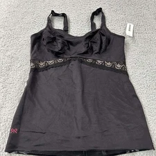 Ruby Ribbon Lace Cami Camisole Womens Shaping Top Size 40 Shapewear Tank 3024 NW