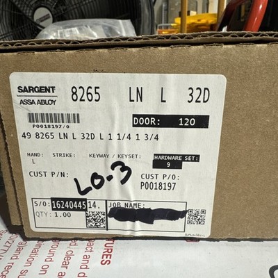 NEW Assa Abloy Mortise Lever Lockset Left Hand 