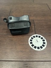 Model L Black View-Master Fisher Price 3-D Viewer Black w/ Lakewood Reel