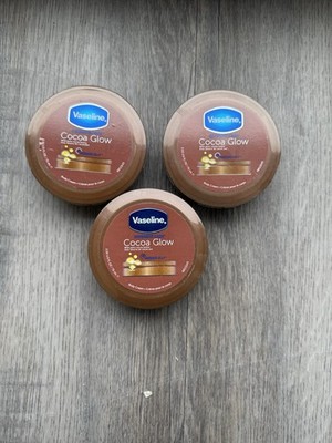 PACK OF 3 Vaseline Cocoa Glow Body Cream Intensive Care 2.53oz