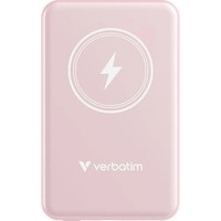 Verbatim Charge 'N' Go Magnetic Wireless Powerbank 5000 Mah Fast Charge, Quick