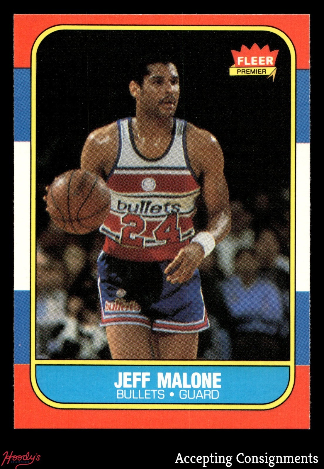 1986-87 Fleer #67 Jeff Malone RC ROOKIE BULLETS