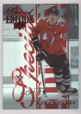 2023-24 Upper Deck Series 1 Special Edition Red Luke Hughes #SE-28 Rookie RC