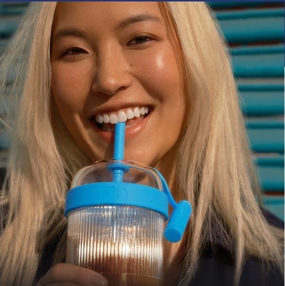 Nespresso Viral Limited Edition Travel Tumbler 540ml [BLUE] | eBay