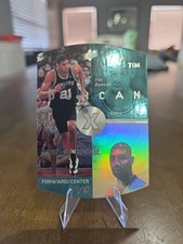 1997-98 Tim Duncan RC Upper Deck SPx Silver Die Cut #37 San Antonio Spurs 