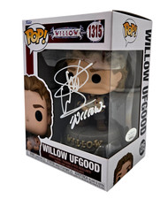 Willow Ufgood Signed Funko Pop Warwick Davis Disney Autograph 1315 JSA COA 215