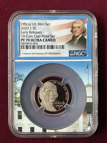 2020-S Jefferson Nickel Proof — photo from the most recent tracked eBay sale