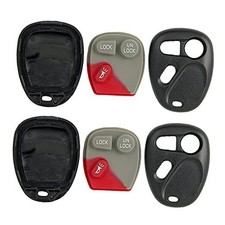Replacement for New Shell Case and 3 Button Pad for Remote Key Fob FCC