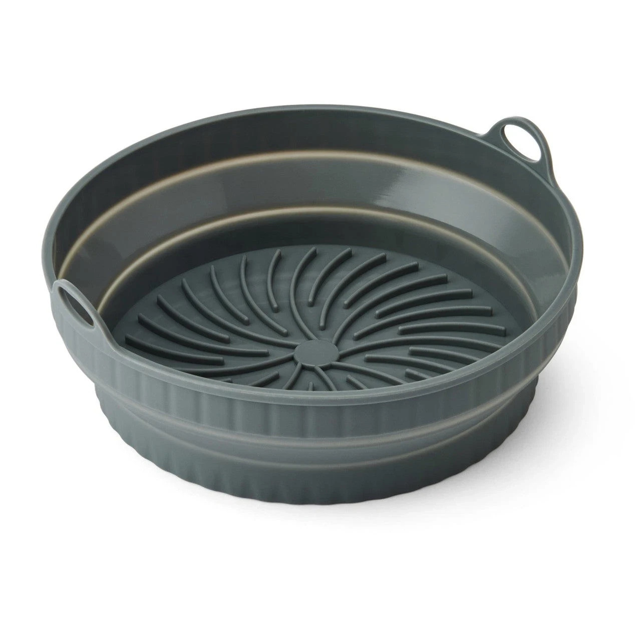 KitchenCraft Collapsible Air-Fryer Liner, Round, Silicone, Non-Stick, 20 x 6cm