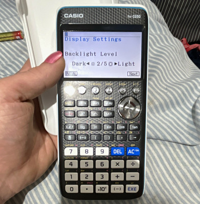 Casio fx-CG50 Handheld Graphing Calculator Backlit Large LCD Display USB