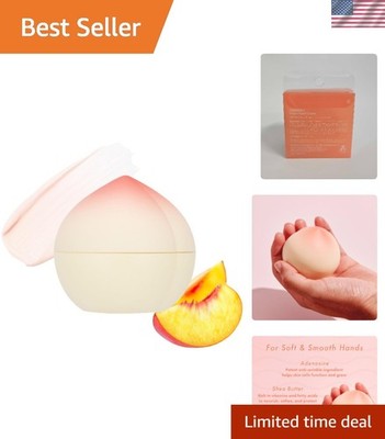 Peach Hand Cream - Moisturizing Shea Butter & Peach Extract, Travel Size 1.05 oz