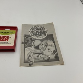 Sewer Sam (Mattel Intellivision, 1983) Complete in Original Box w Manual CIB