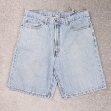 Vintage Levi Strauss Mens 38 Waist Denim Jean Shorts