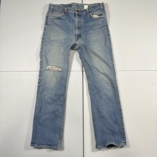 Levi's Men's Orange Tag 517 Vintage Jeans 38x30 Blue Denim