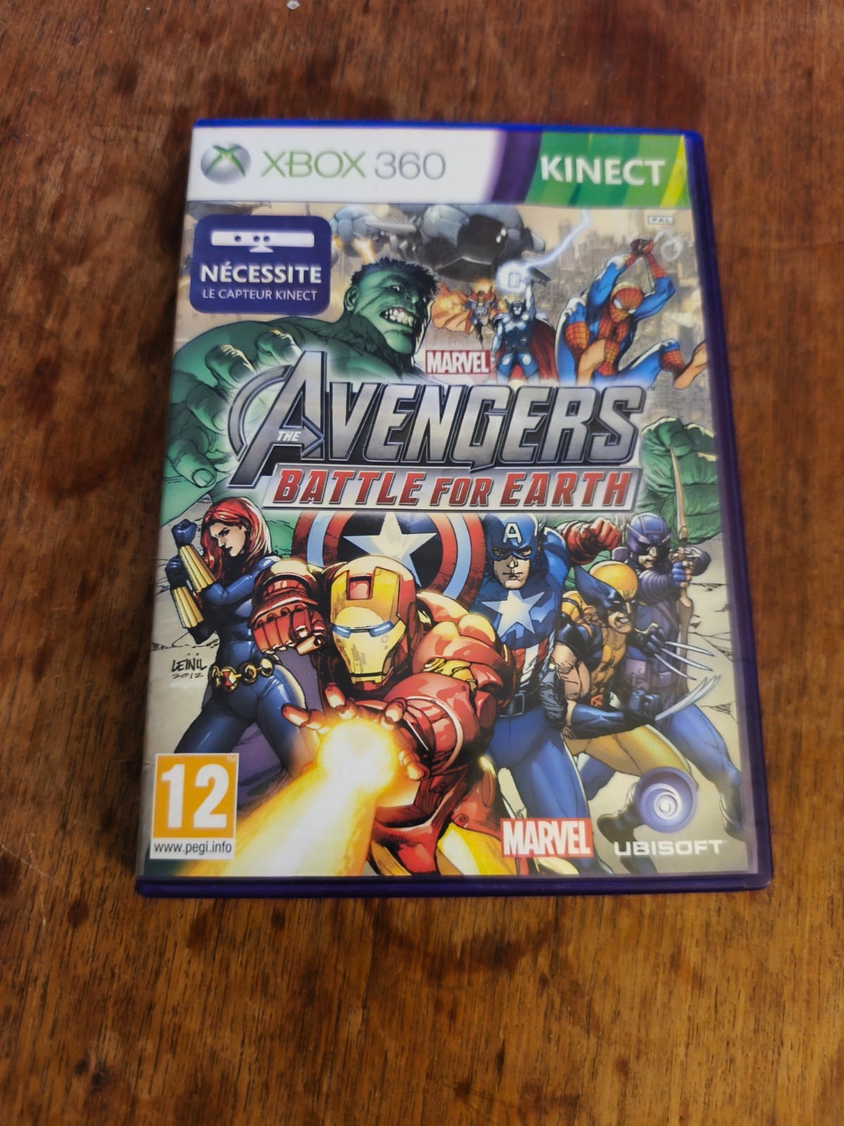 JEU MARVEL AVENGERS BATTLE FOR EARTH KINECT XBOX 360 FRANÇAIS COMPLET