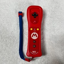 Official Nintendo Wii Remote Motion Plus Mario Controller Tested Works 