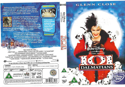 101 Dalmatians (DVD, 1996) Walt Disney / Glenn Close S | eBay