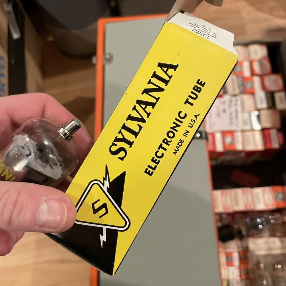 17JM6 Sylvania Vacuum Tube Radio TV NOS NIB Back If Problem eBay