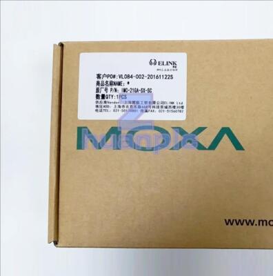 1PC NEW MOXA IMC-21GA-SX-SC Gigabit Multimode Transceiver SC Interface