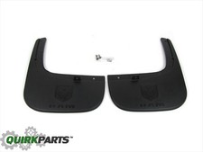 15-19 DODGE RAM PROMASTER CITY DELUXE REAR MOLDED SPLASH GUARDS OEM NEW MOPAR