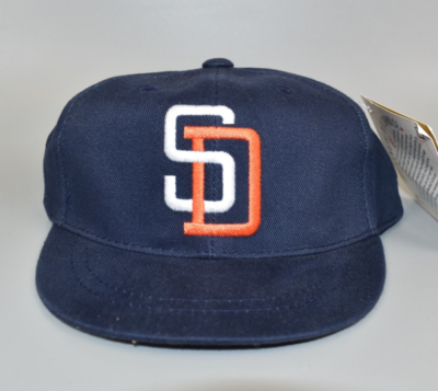 #ad #ad San Diego Padres BABY Vintage G Cap Stretch Fit Cap Hat NWT $24.95