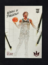 2021-22 Panini Court Kings Day'Ron Sharpe Works in Progress Ruby /149 #26 Rookie