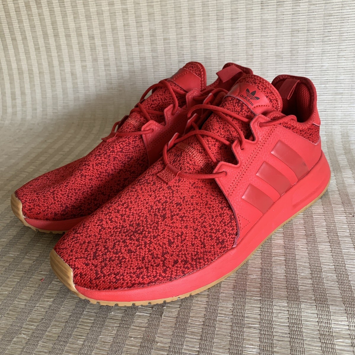 あかまる Adidas Mens X_PLR B37439 Scarlet Gum Red Running Shoes
