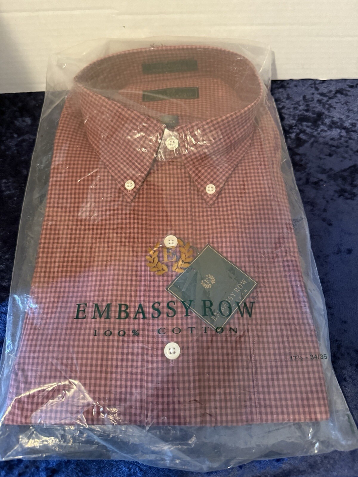 CAMICIA ABITO UOMO VINTAGE AMBASCIATA FILA NOS