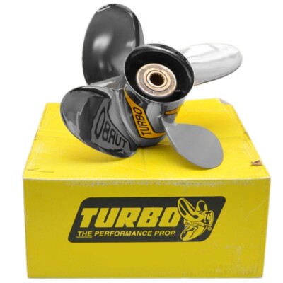 Turbo Ultima 4 Boat Propeller O142517L4 | Evinrude LH 14 1/4 X 17P SS