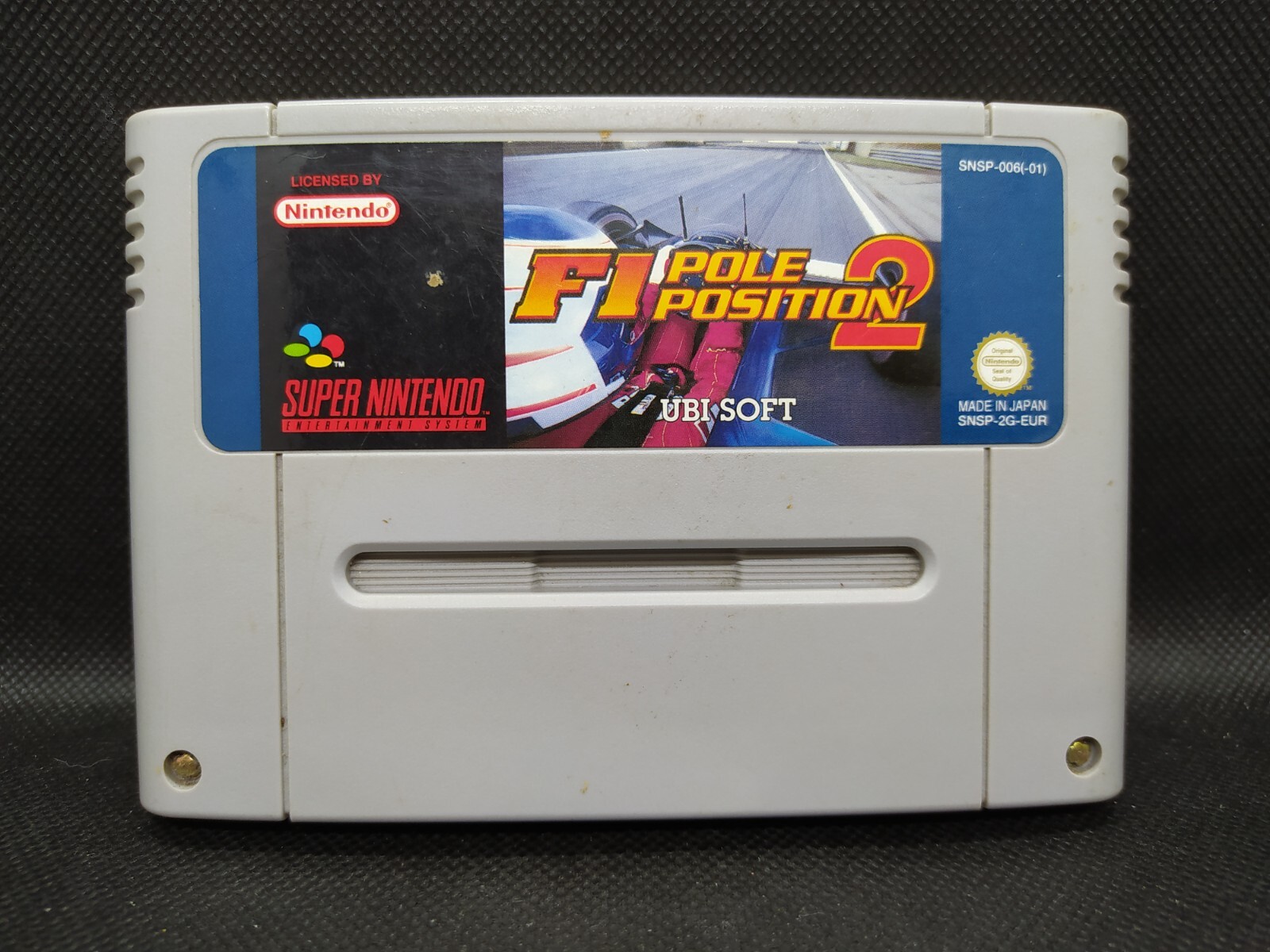 F1 Pole Position 2 - Super Nintendo SNES EU PAL - SNSP-2G-EUR