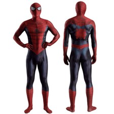 New The Astonishing Spider-Man Jumpsuit Spiderman Cosplay Costume Halloween Prop