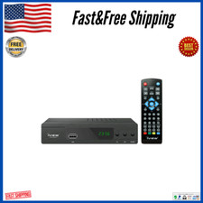 HDTV DIGITAL TV CONVERTER BOX DVR Live Recorder PVR Tuner HDMI 1080p Cable Less.